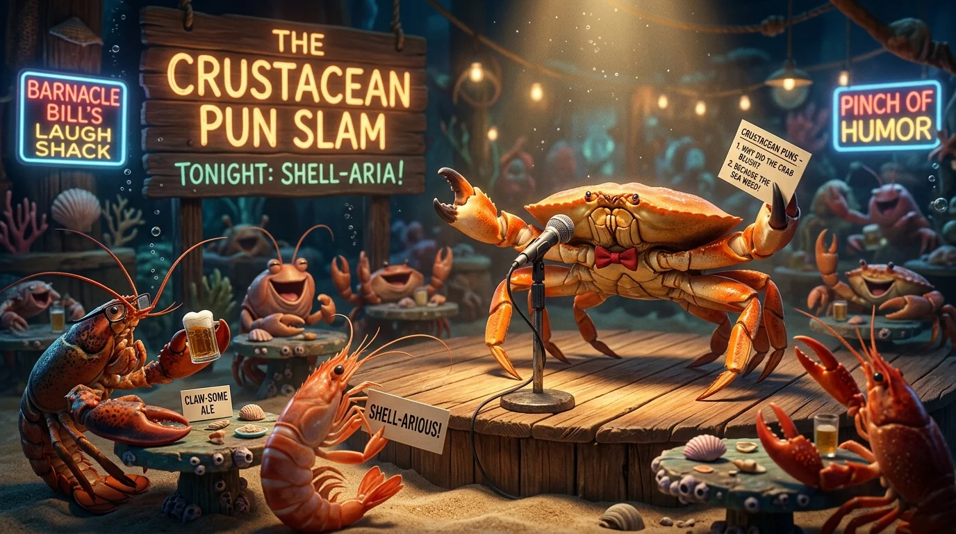Short Crustacean Puns