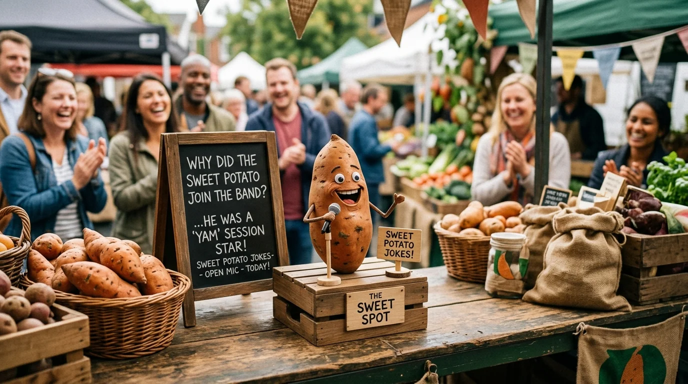 Sweet Potato Jokes That Are Mash-terpieces