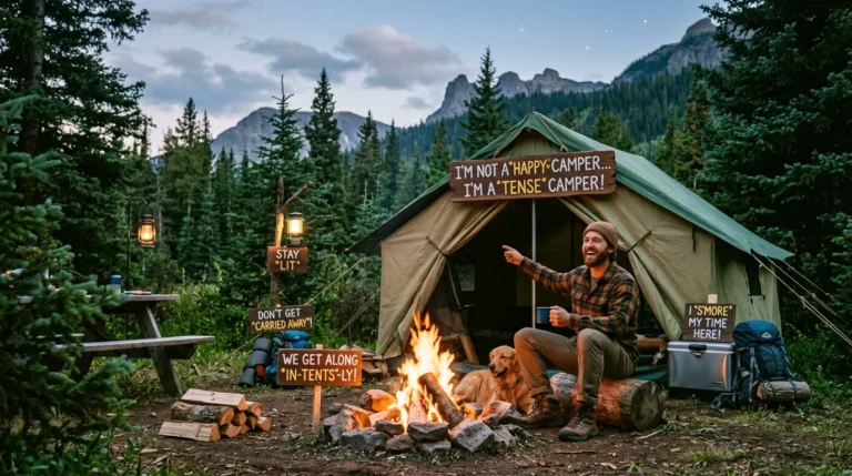Camping Puns