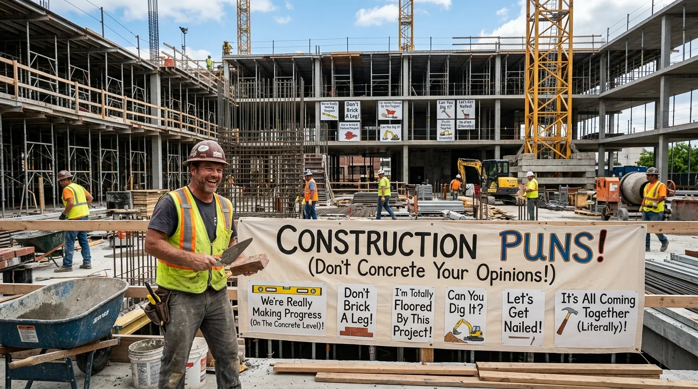 Construction Puns