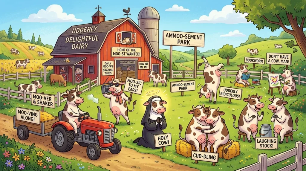 Cow Puns