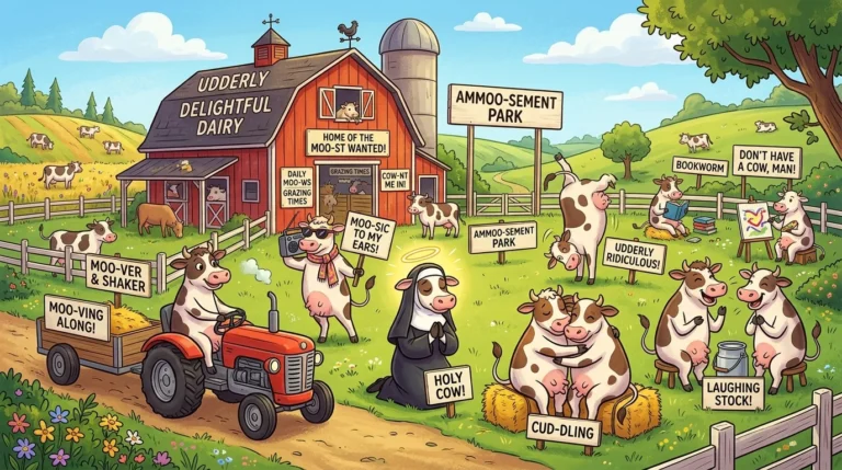 Cow Puns