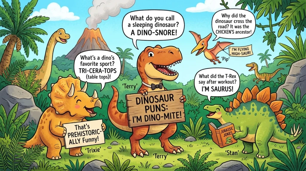 Dinosaur Puns