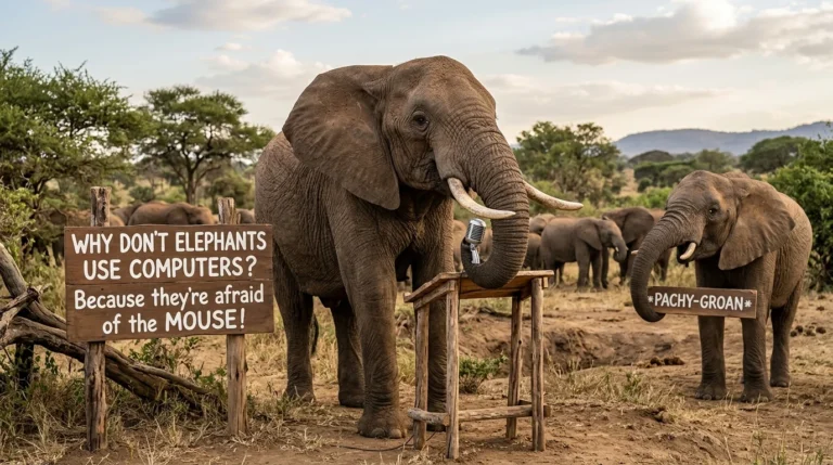 387+ Funny Elephant Puns & Jokes That Are Totally Irrelephant 🐘😂