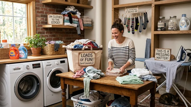 Laundry Puns