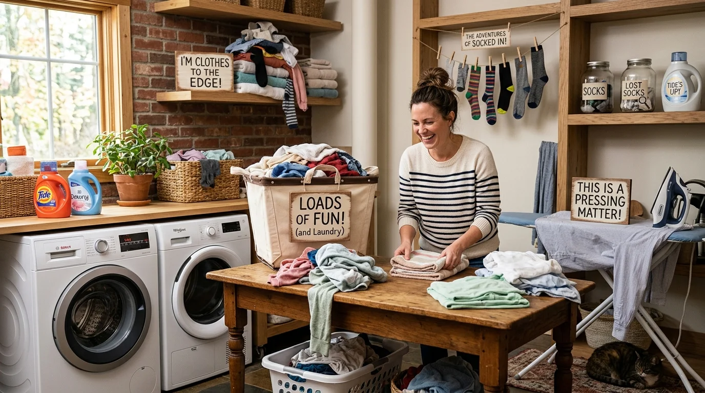 Laundry Puns