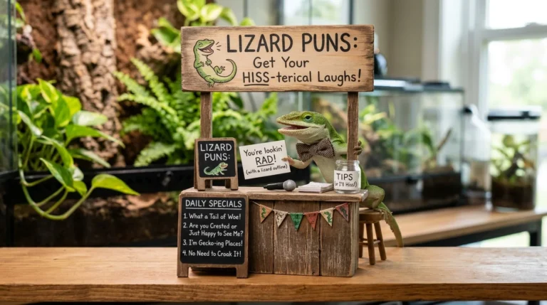 Lizard Puns
