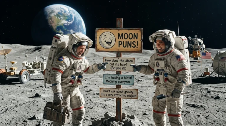 Moon Puns