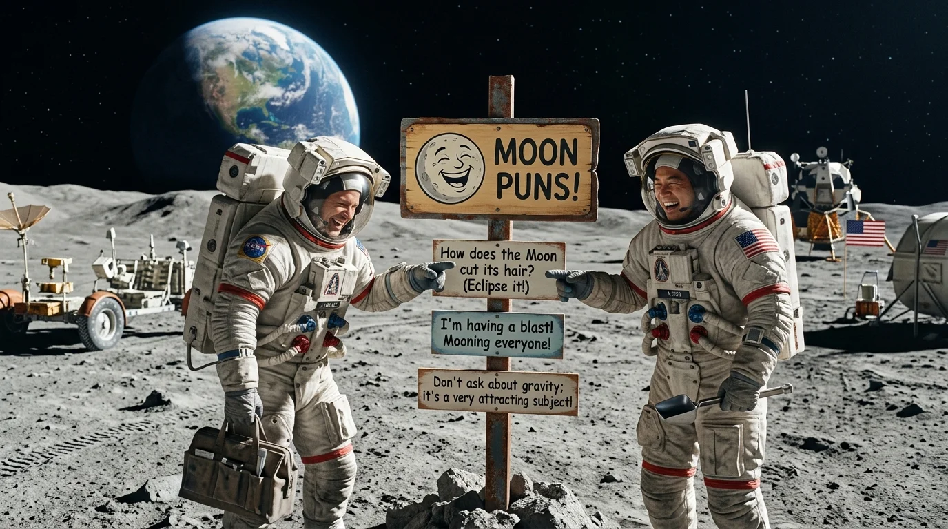 Moon Puns