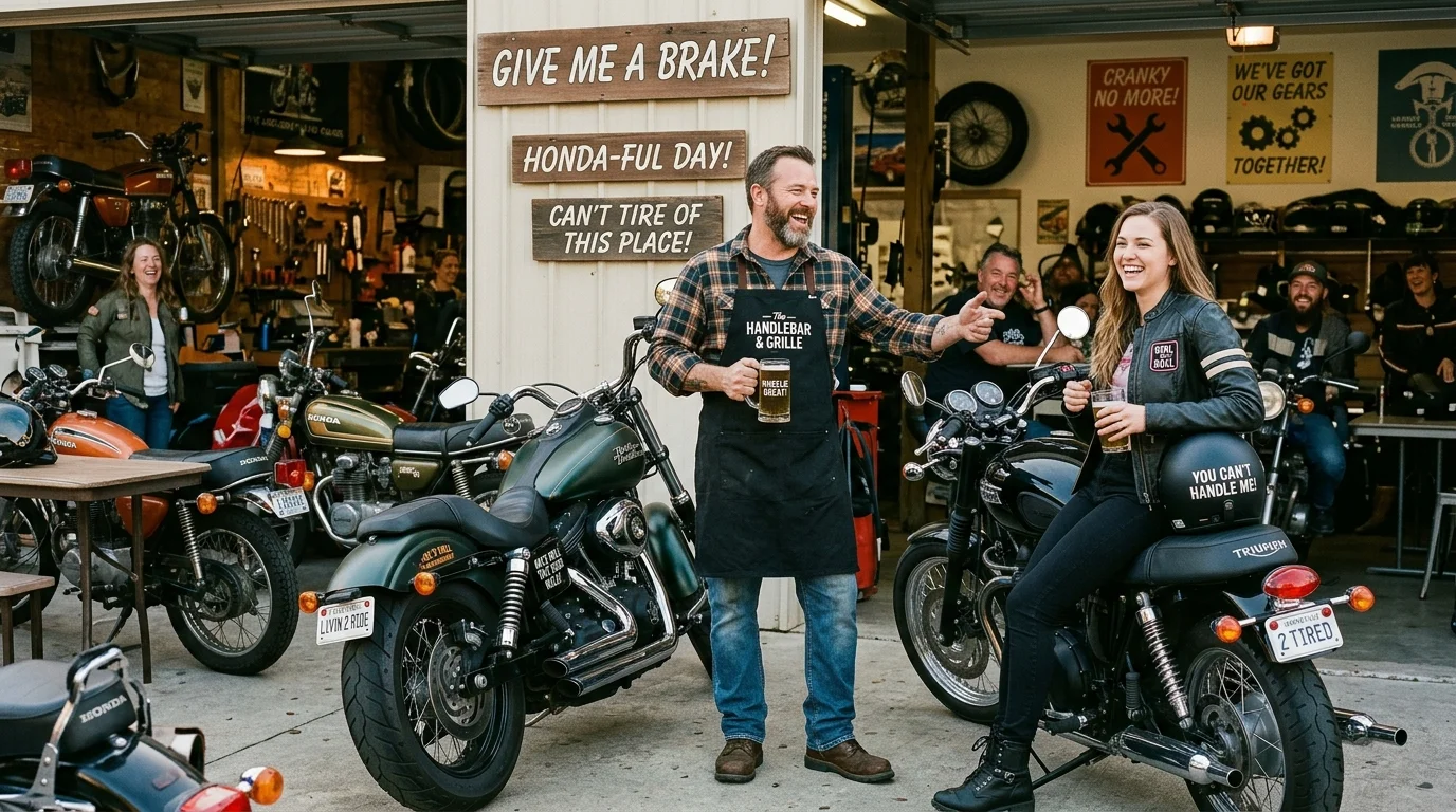 Motorcycle Puns
