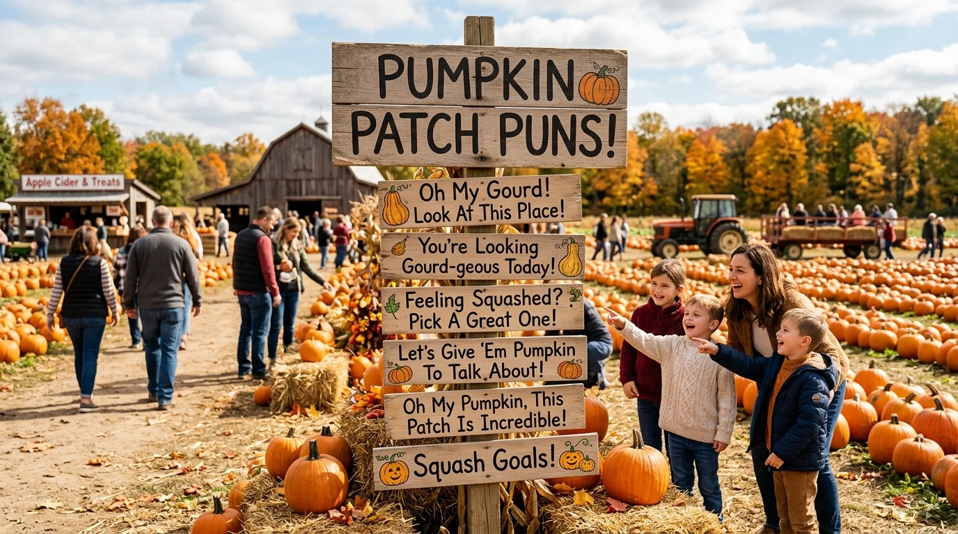Pumpkin Patch Puns
