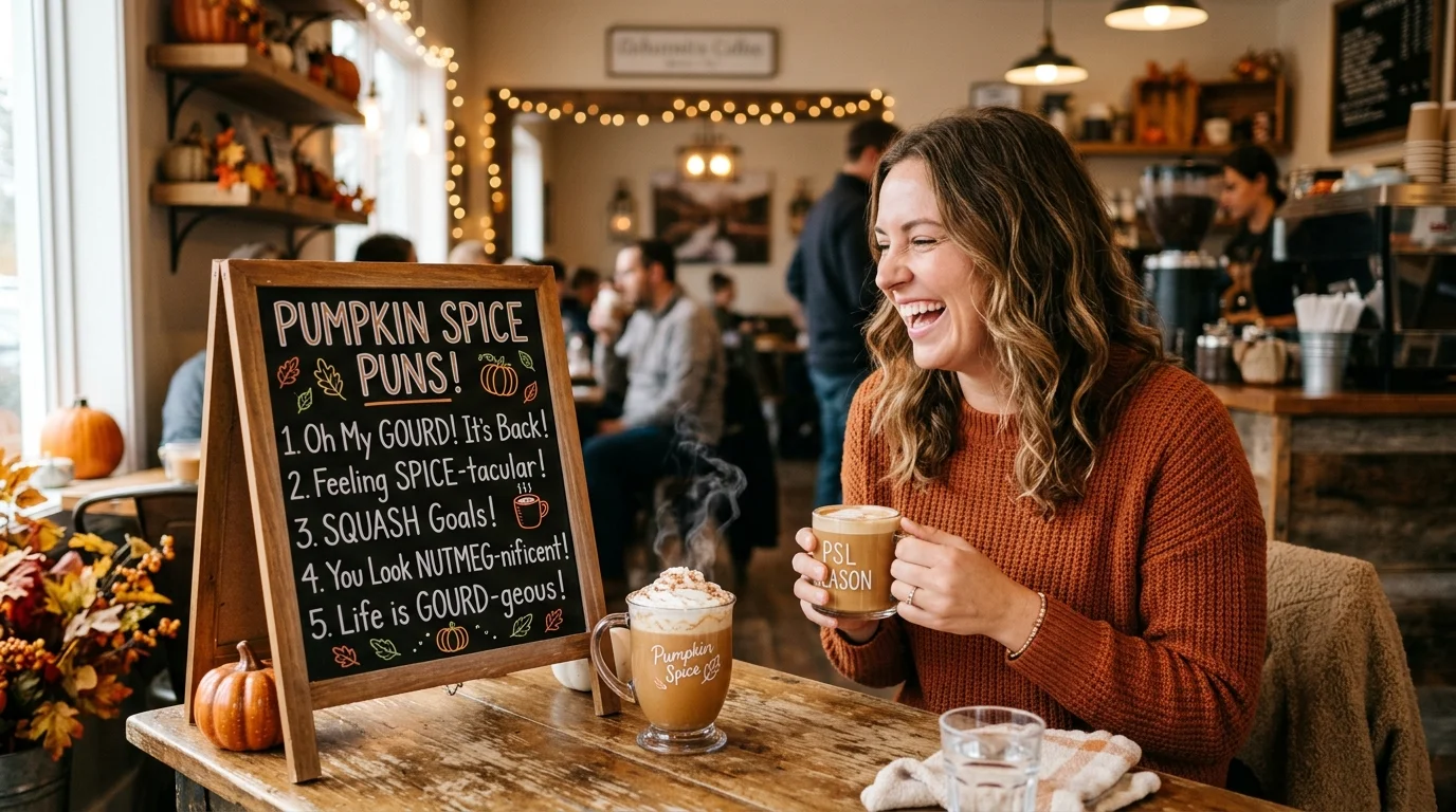 Pumpkin Spice Puns