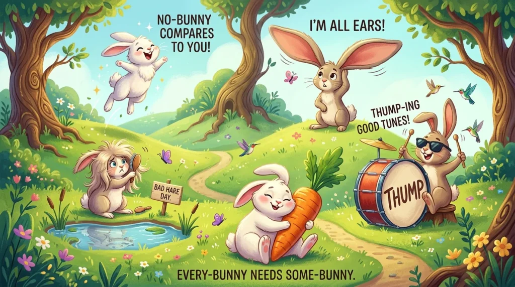 Rabbit Puns