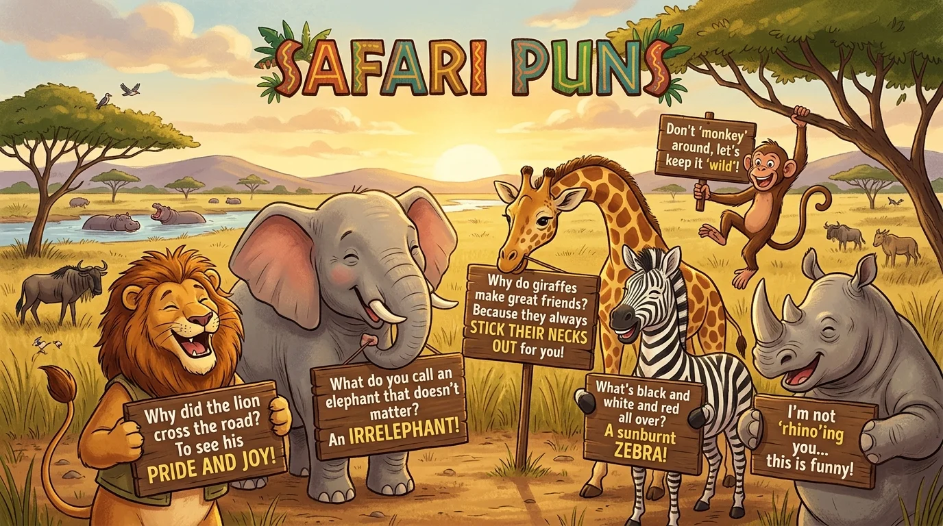 Safari Puns