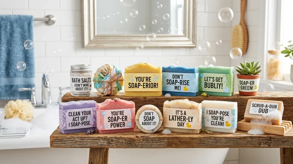 Soap Puns