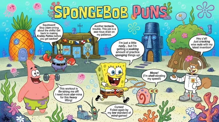 SpongeBob Puns