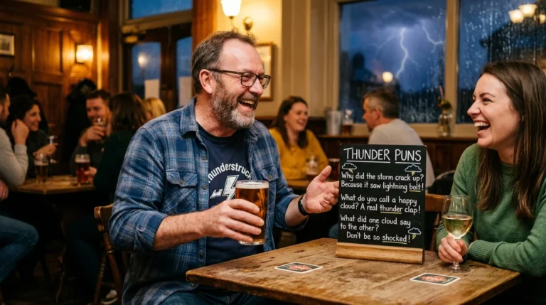 307+ Funny Thunder Puns & Jokes That Will Strike You With Laughter ⚡😂