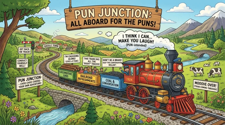 224+ Funny Train Puns & Jokes That Are Right on Track 🚂😂