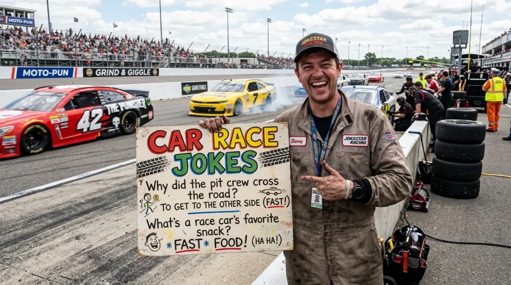 Car Race Jokes