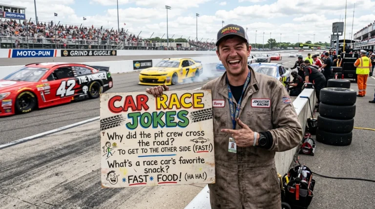 Car Race Jokes
