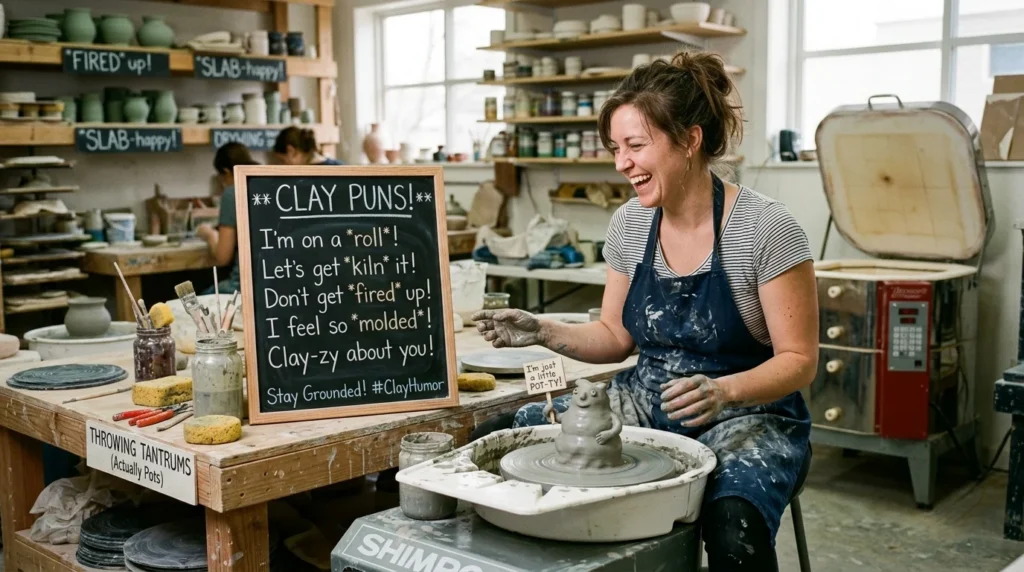 Clay Puns