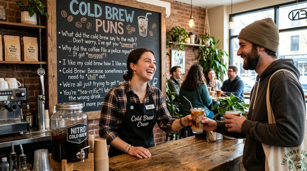 Cold Brew Puns