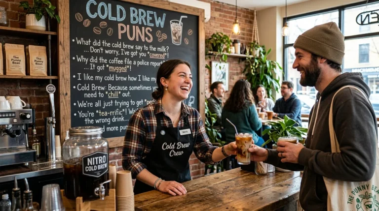 Cold Brew Puns