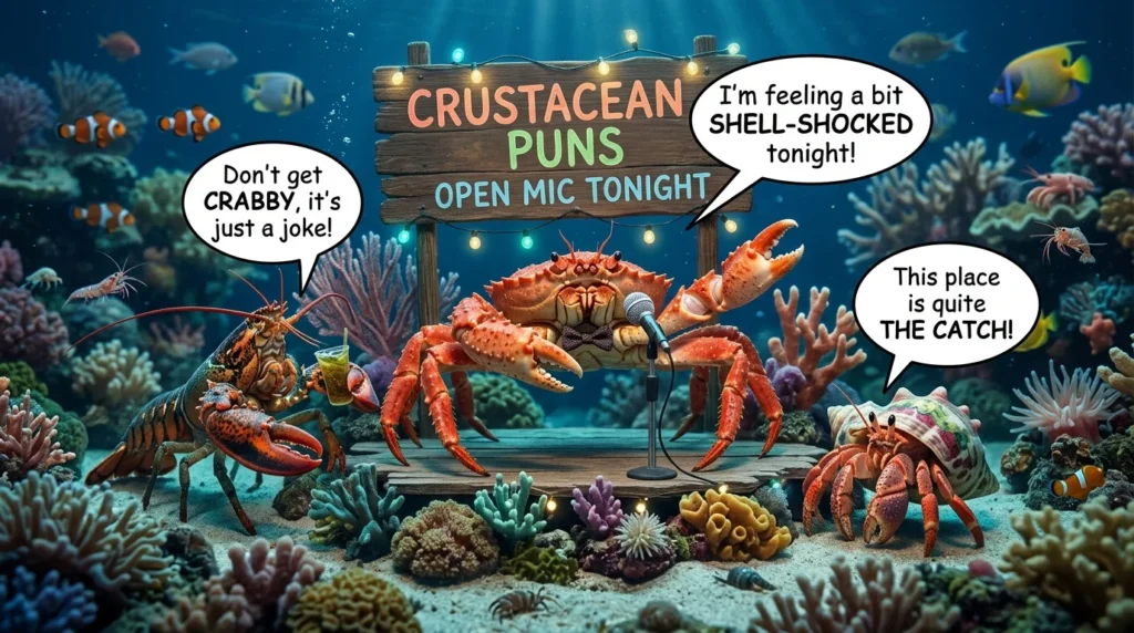 Crustacean Puns