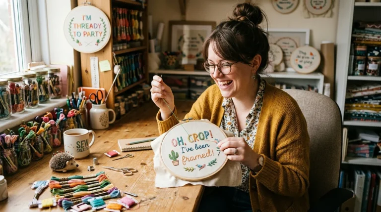 Embroidery Puns