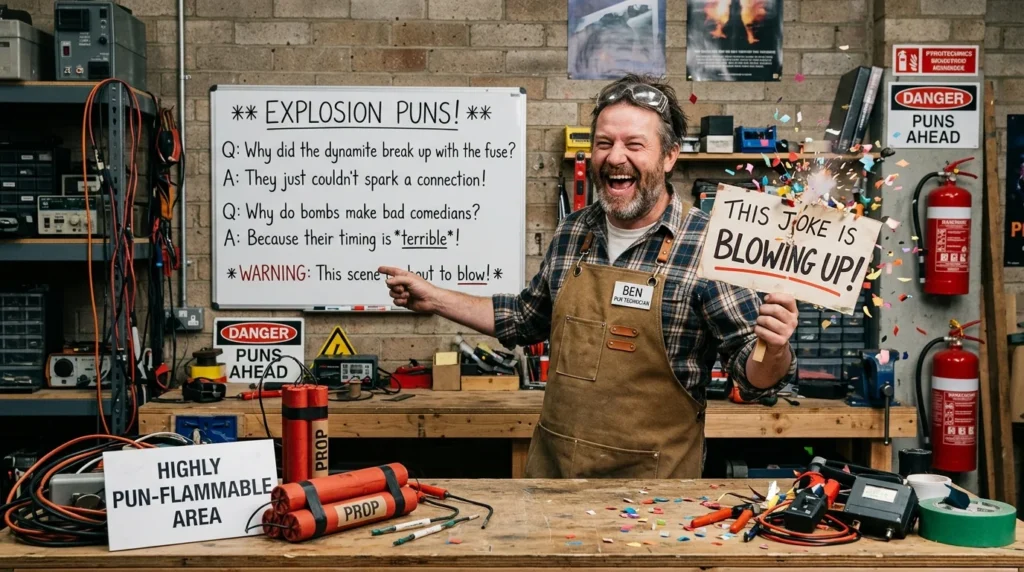 Explosion Puns