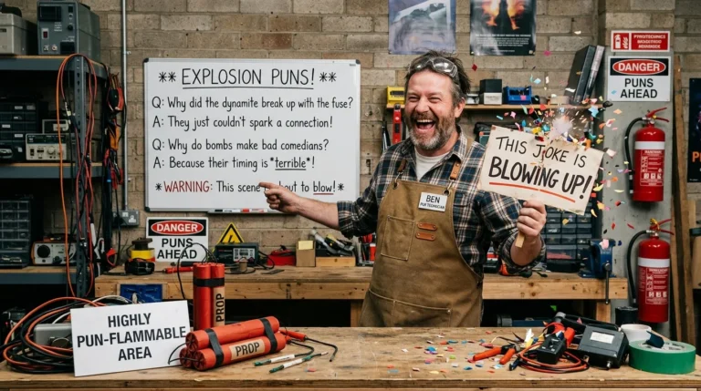 Explosion Puns