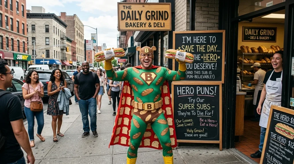 Hero Puns