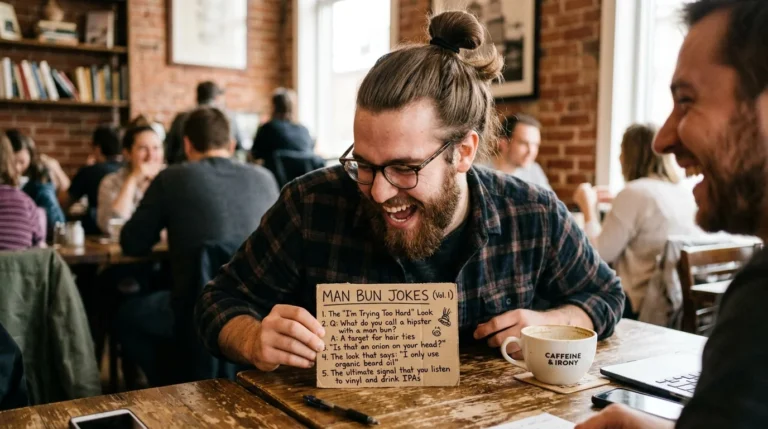 Man Bun Jokes